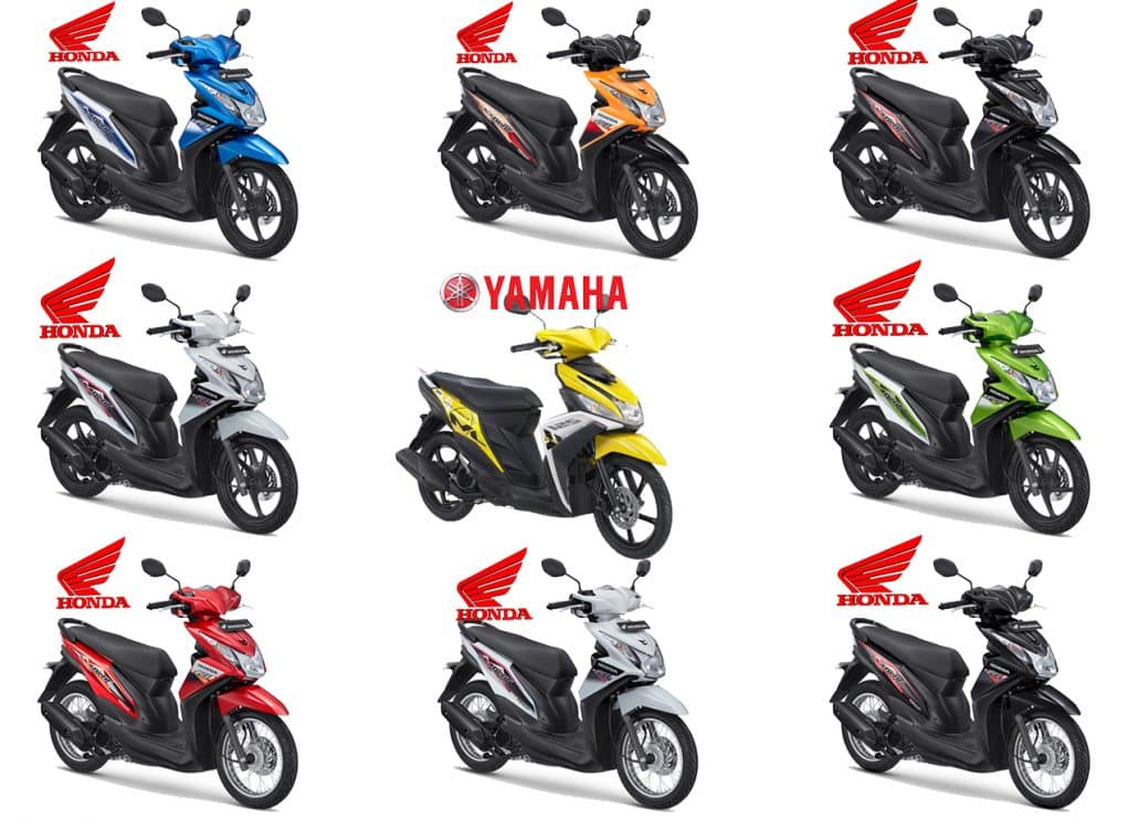 Honda-BeAT Vs Yamaha Mio