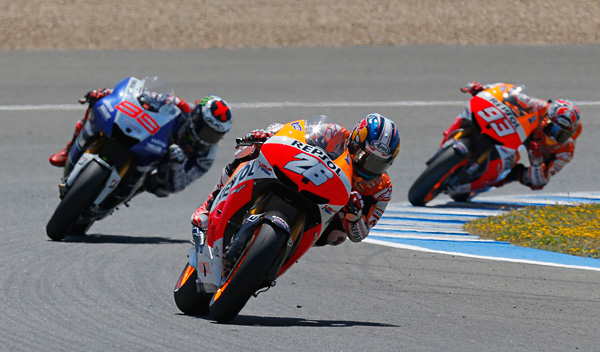 pedrosa lorenzo marquez jerez 2013