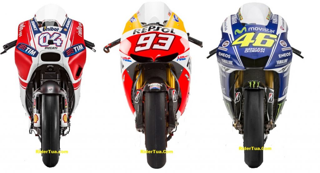 Tahun 2020 Berakhirnya Dominasi Honda-Yamaha di MotoGP? 1 Ducati GP15 VS Honda RC213V VS Yamaha YZR-M1