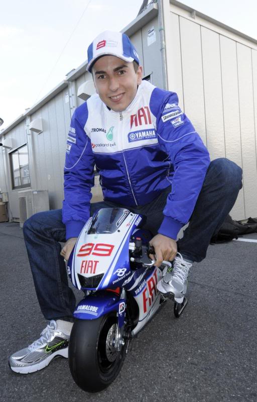 jorge lorenzo minibike