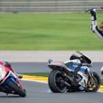 lorenzo crash valencia