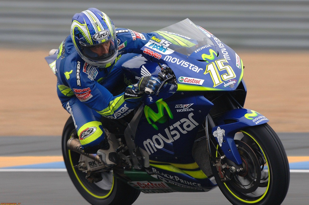 Musuh "bebuyutan" Rossi Jadi Penasehat Dani Pedrosa di Repsol Honda... wah... !!! 2 sete gibernau honda rc211v movistar1