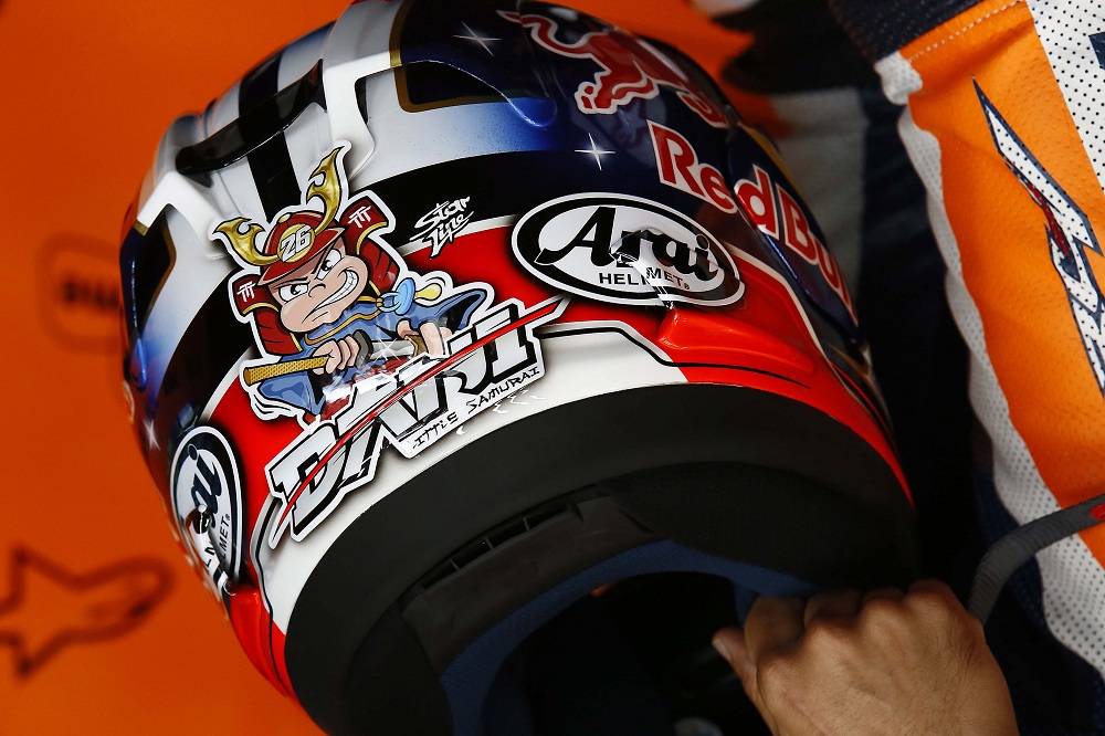 Hanya Untuk Fans Dani Pedrosa… Dani Pedrosa helmet