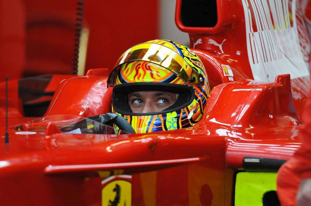 valentino rossi ferrari