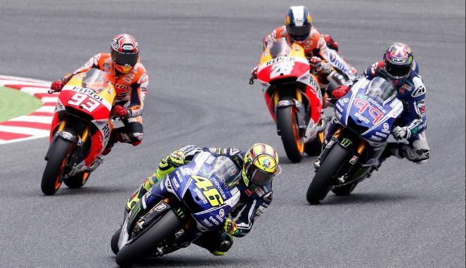 Marc Marquez - Jorge Lorenzo - Valentino Rossi- Dani Pedrosa