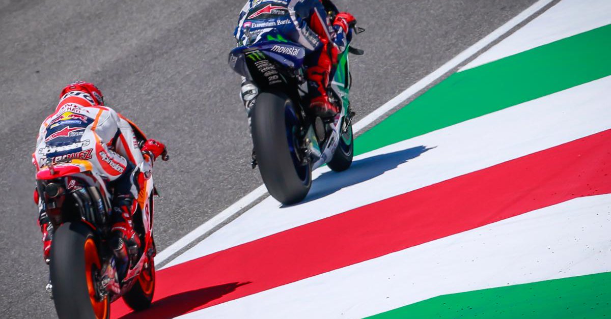 Slipstreaming Marquez