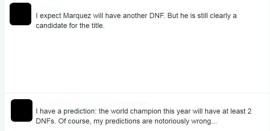 Prediksi : Marc Marquez Akan Mengalami gagal Finish Paling tidak Sekali Musim Ini..?? 1 Prediksi