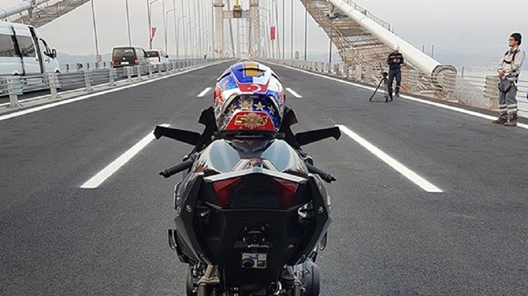 Kawasaki Supercharged Sport Touring, Tidak Lagi Umbar Top Speed..?? 4 Turkey’s Izmit Bay Bridge Ninja H2R