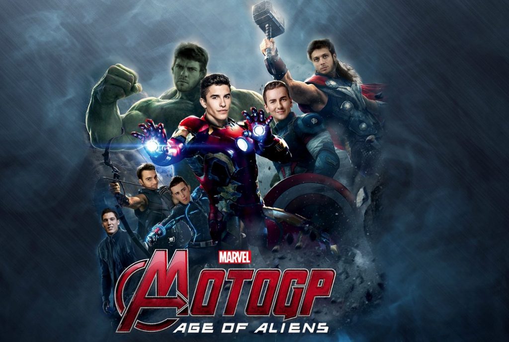 Lorenzo Sulit Bersikap Ramah dengan Rossi: Kita Semua adalah 'Pembunuh' di MotoGP 3 motogp avengers age of aliens rossi lorenzo marquez pedrosa dovizioso espargaro crutchlow