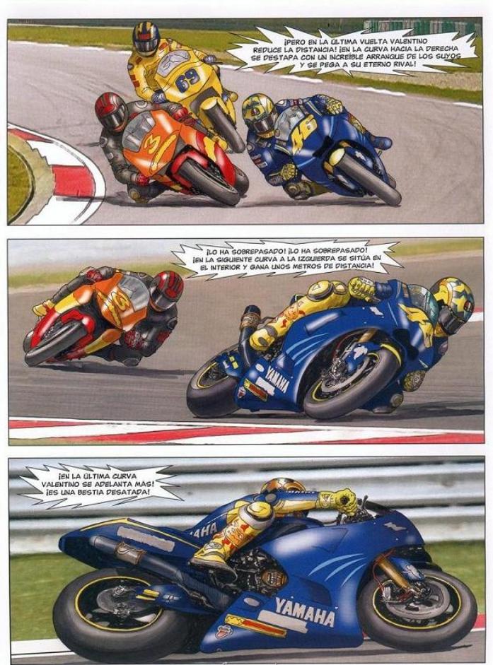 quarantesi Forty manara Valentino Rossi comics