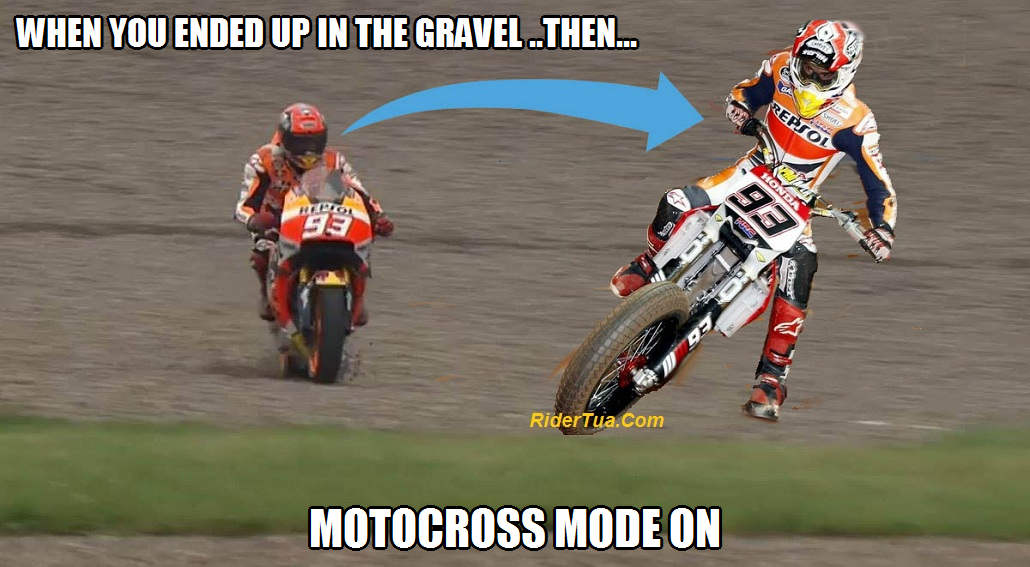 Marc Marquez: Latihan Motorcross perlu buat rider motogp.. Nih Buktinya...!!! 1 Marc Marquez Gravel Sachsenring Motocross Style