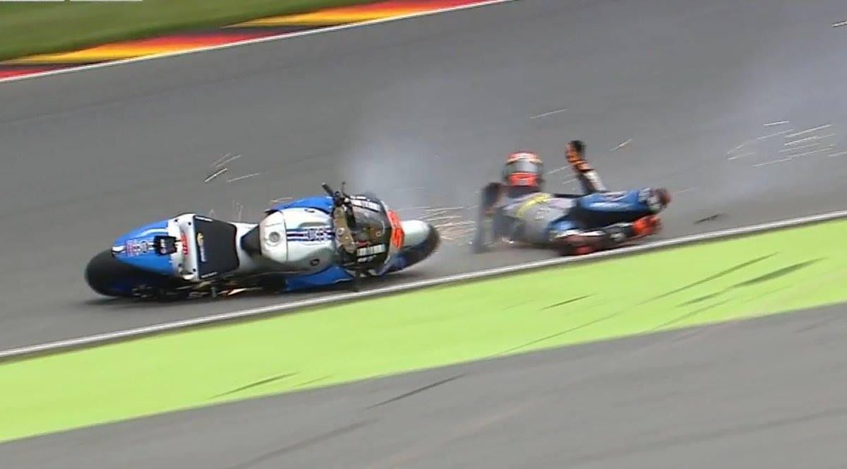 Tikungan 11 Sachsenring = Tikungan Pokemon...!!! Kenapa Begitu "Keramat"...??? 5 Tito Rabat Crash Turn 11 pokemon