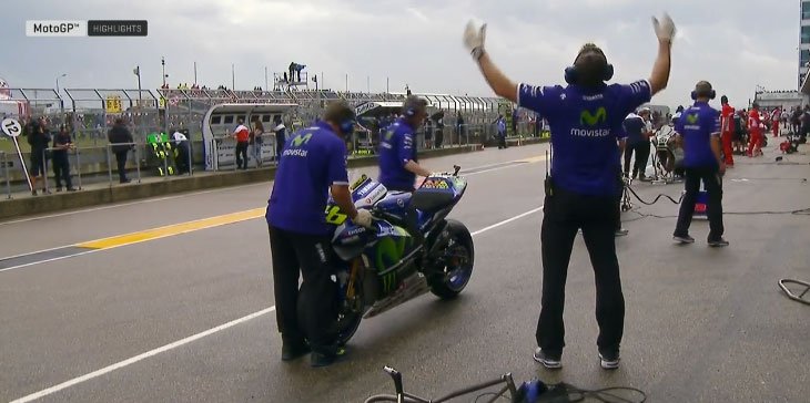 Ada Apa Dengan Valentino Rossi Di Sachsenring...Salah Strategi...??? 2 kru valentino rossi