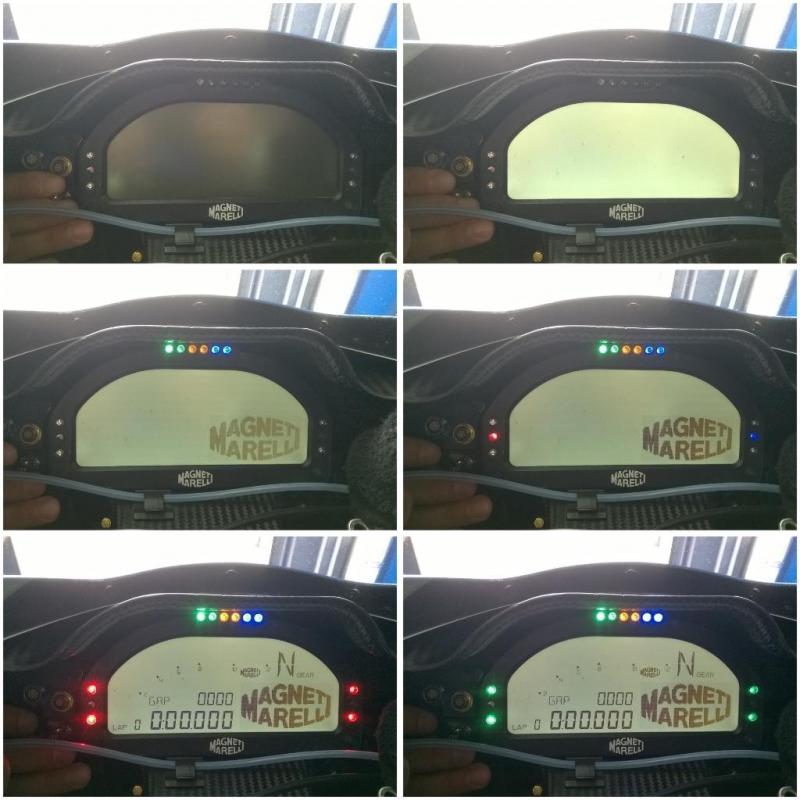 Komunikasi Radio Gak Efektif.. MotoGP Gunakan "SMS" buat Info Team ke Ridernya... !!! 3 Dasboard motogp