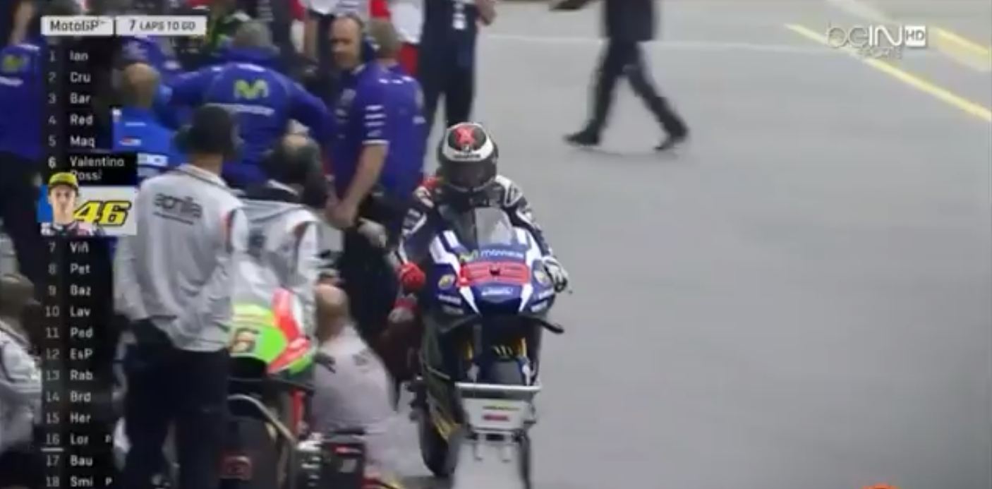 Lorenzo ganti motor