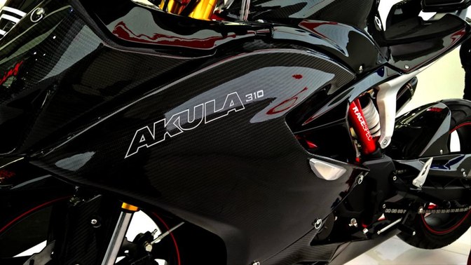 TVS Akula Concept Superbike Apache RTR 300
