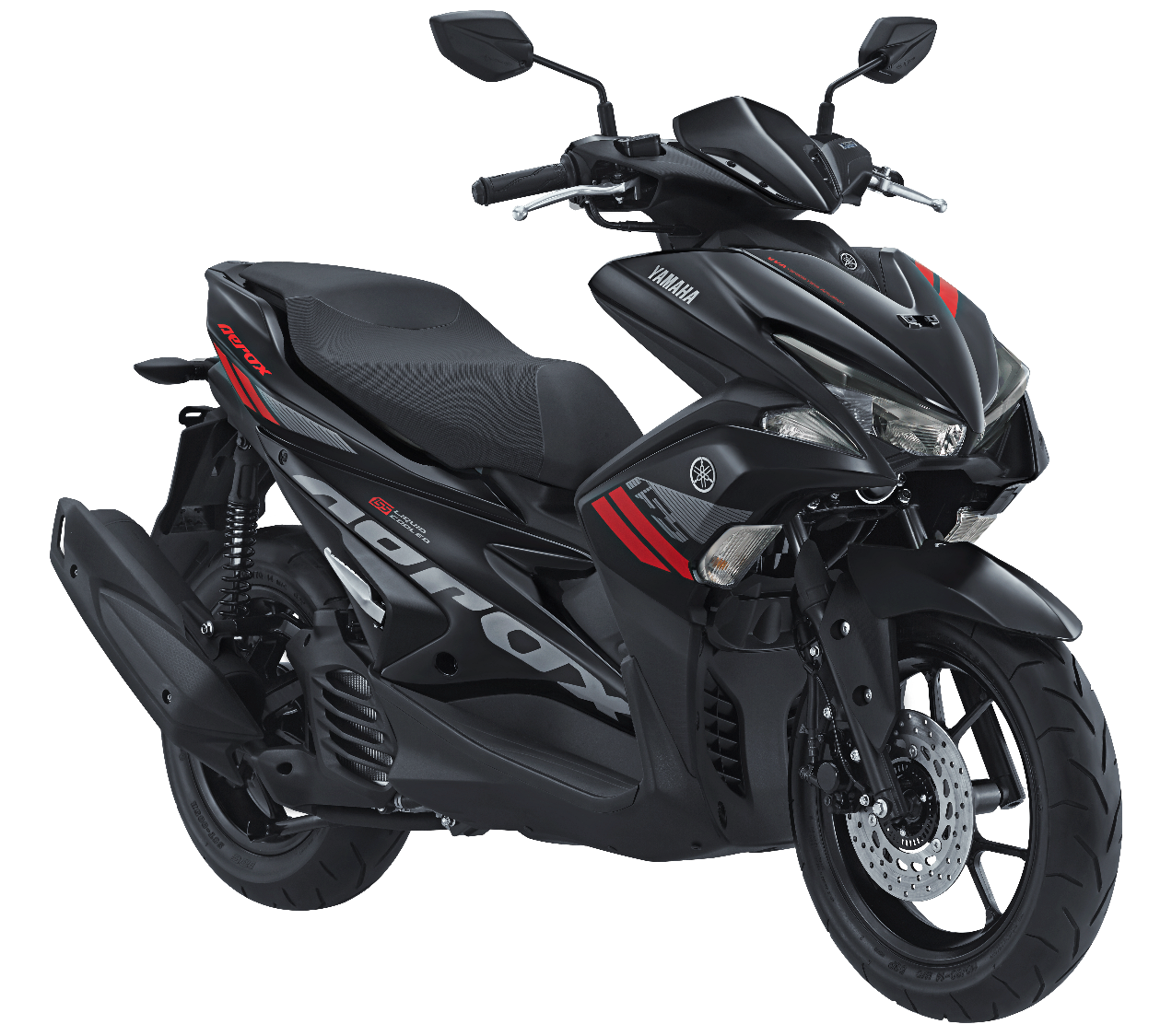 AEROX 155VVA, One Stage Ahead, Sport Matic Canggih Tak terkira... Tiada Dua... !!! 6 aerox-155vva-black