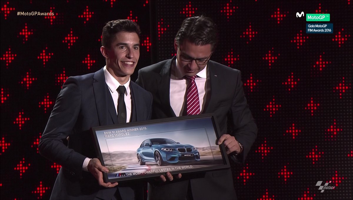 Marc Marquez Berjuang Amankan "Juara Pabrikan Honda" ke-22... Dan Dapat BMW 1 bmw-award