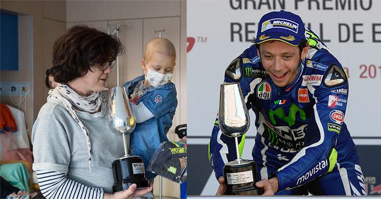 Valentino Rossi Beri Hadiah Pada Pasien Rumah sakit Anak.. 1 rossi-parma-hospital