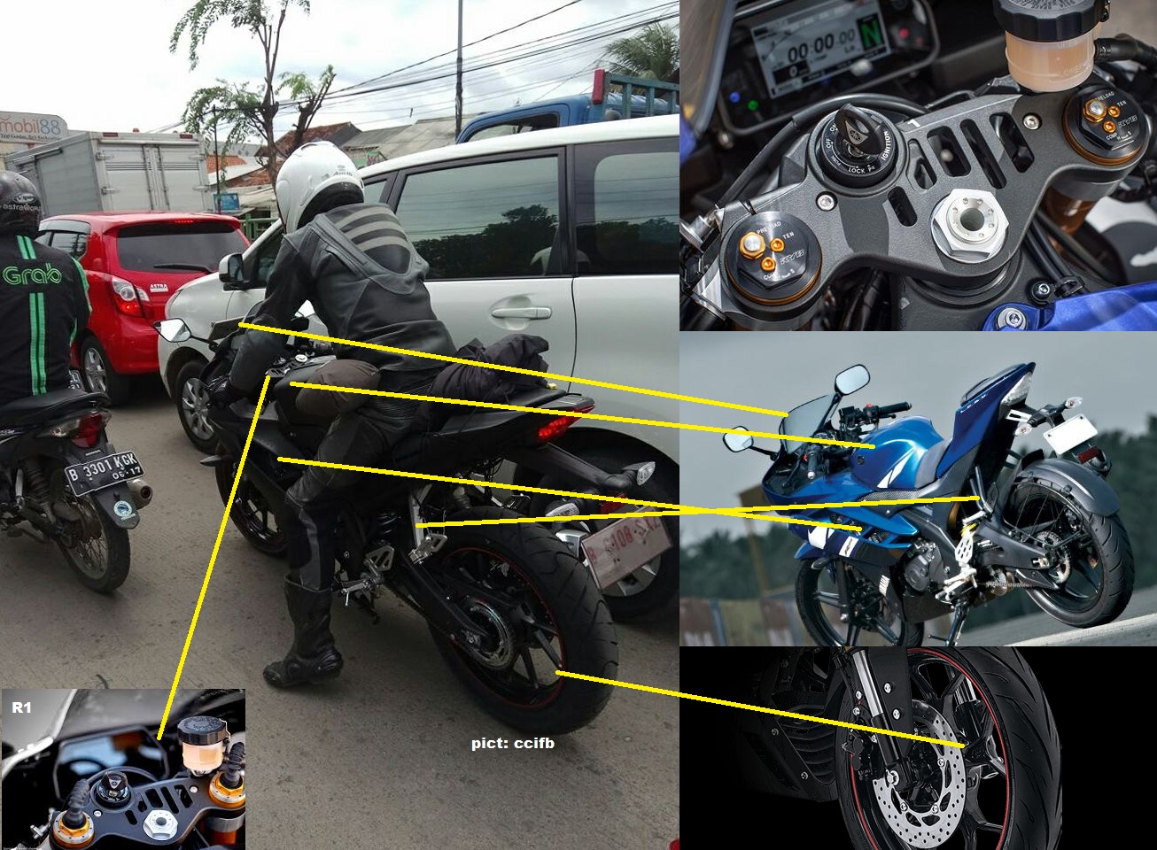 Mantab Jiwa ...2017 Yamaha R15 Terbaru... New "Moge" 150cc..More Racy Style.. !!! 1 r15-yamaha-yzf-r15-2017