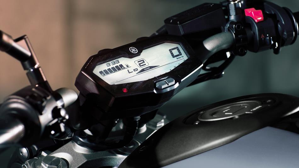 2017 Yamaha MT 07 Dashboard