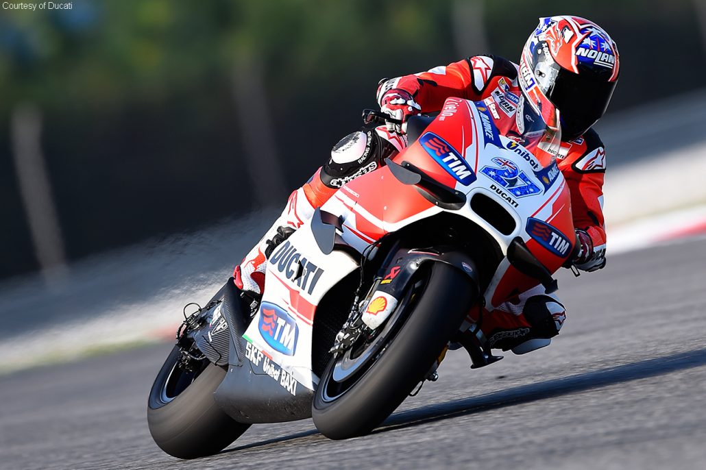 Casey Stoner Ducati Test 2016