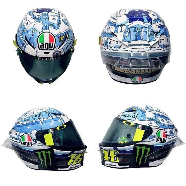 Helm Valentino Rossi Sepang