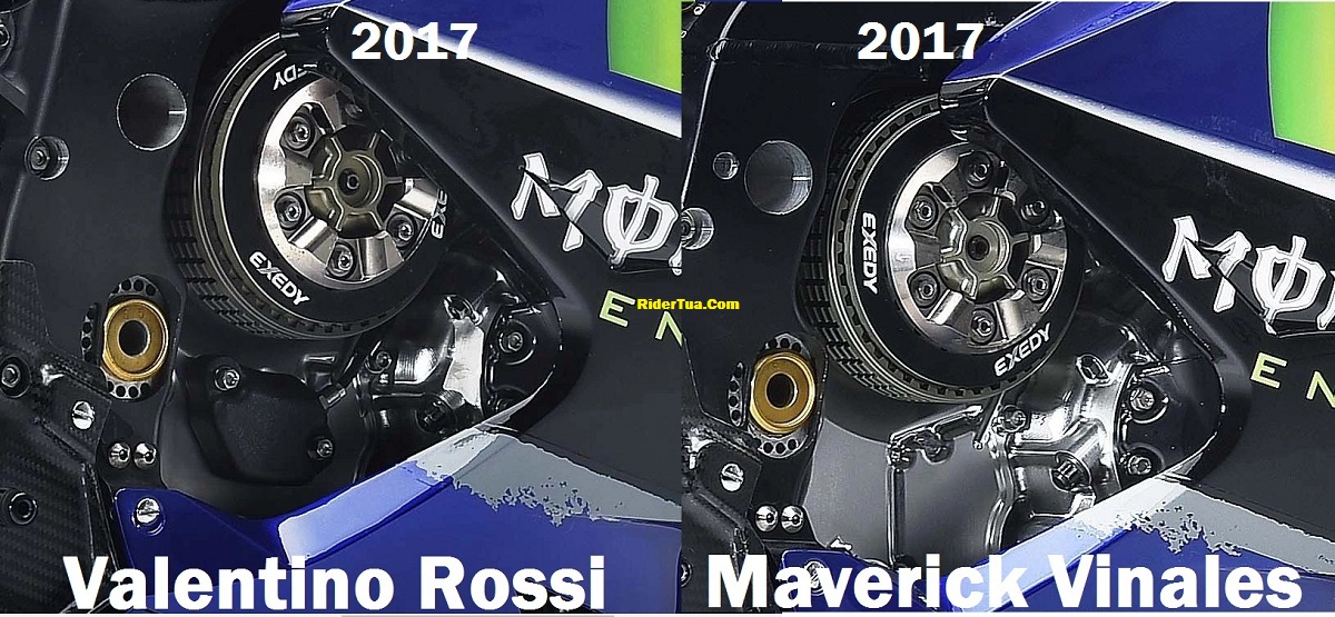 Kopling M1 Rossi dan Vinales