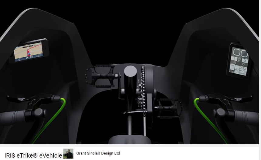 IRIS eTrike Foto Grant Sinclair Design Ltd