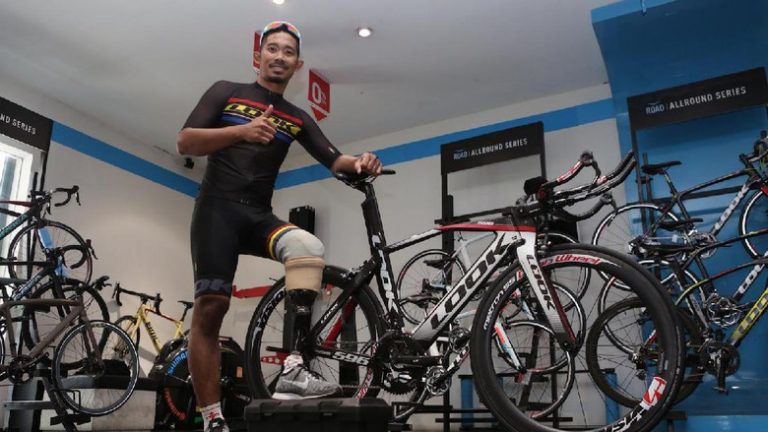 Semangat Rider M. Fadli Yang Menginspirasi.. Walau Kaki di Amputasi…!!!