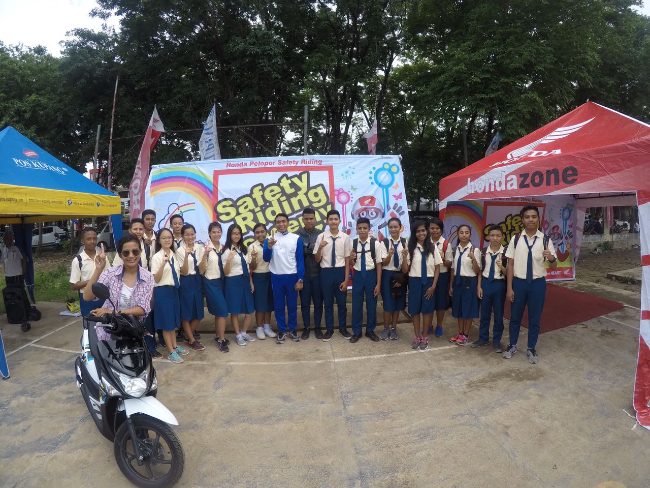 MPM Gelar HondaSafety Riding Academy di Kupang 1