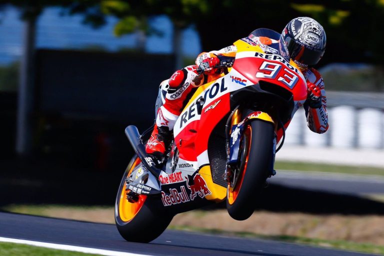 Marc Marquez Bocorkan Rahasia Mesin Baru Honda RC213V Type “BIG BANG” Di Australia…!!!