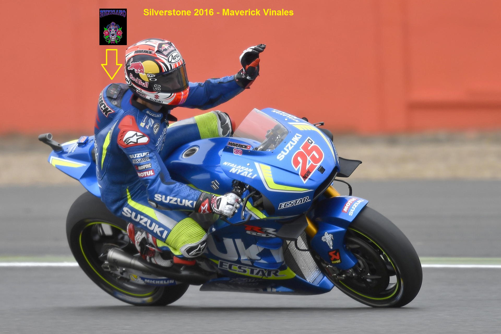 MotoGp Silverstone Maverick Vinales