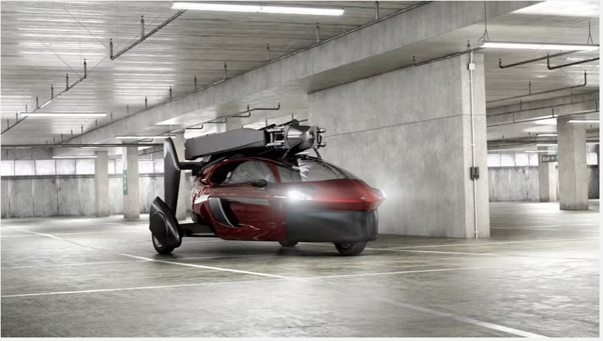 New..!! Mobil atau Motor Terbang ini Dijual Bebas..Harganya ? Siapkan aja Uang 8 Milyar..!!! 2 Pal V flying motorcycle