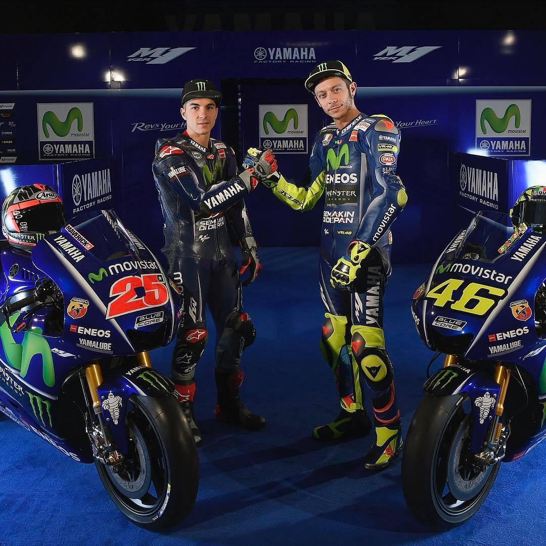 Valentino Rossi Maverick Vinales 1