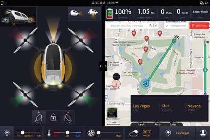 Taxi Drone akan beroperasi di Dubai..Juli Tahun Ini..weleh.. 2 ehang helikopter tanpa awak