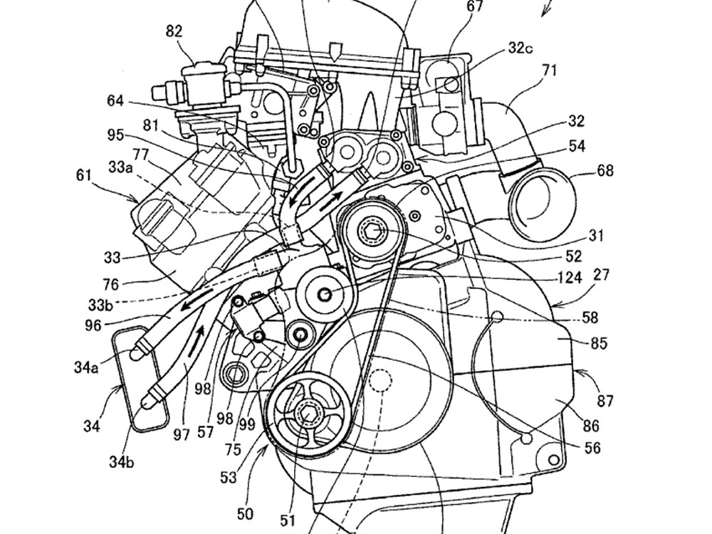honda patent 1supercharged