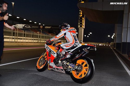 Hanya Finish Ke-4 di Qatar, Marc Marquez Salahkan ini 1 Marc Marquez Foto michelinmotorsport