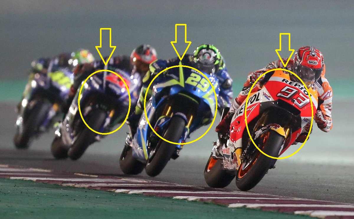 duel Qatar Maverick Vinales Marquez Foto Blick