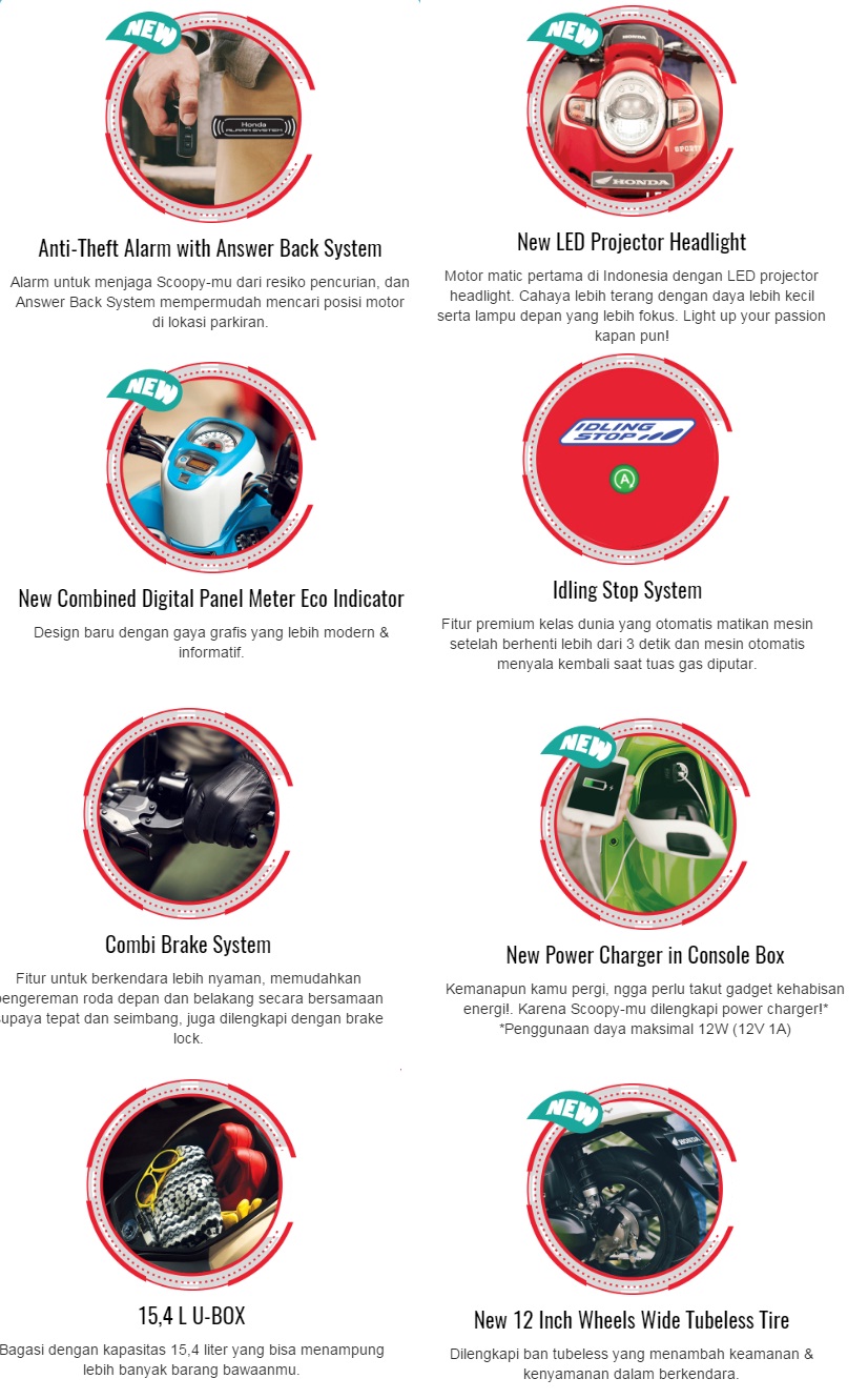 Fitur All New Scoopy