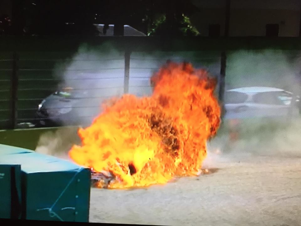 Eugene Laverty Crash