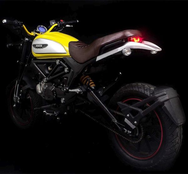 Lifan Hunter 125 Ducati Scrambler back