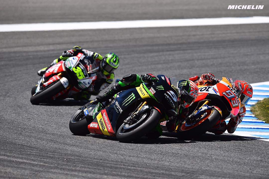 Inilah Kenapa Zarco Lebih Cepat dari Rossi 4 Zarco Jerez Foto michelinmotorsport