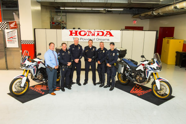 honda africa twins Polisi