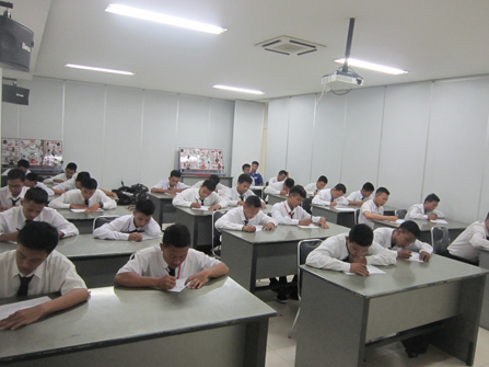 suasana belajar mengajar di class room