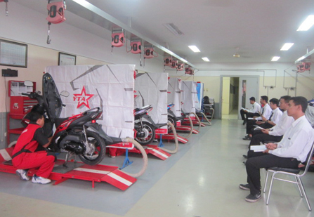 suasana practice di workshop 1