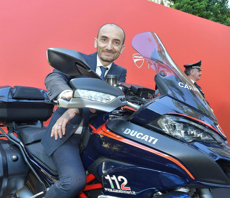 Ducati Multi Strada Dipakai Kepolisian Italia dalam Pertemuan G7 3 Claudio Domarikli