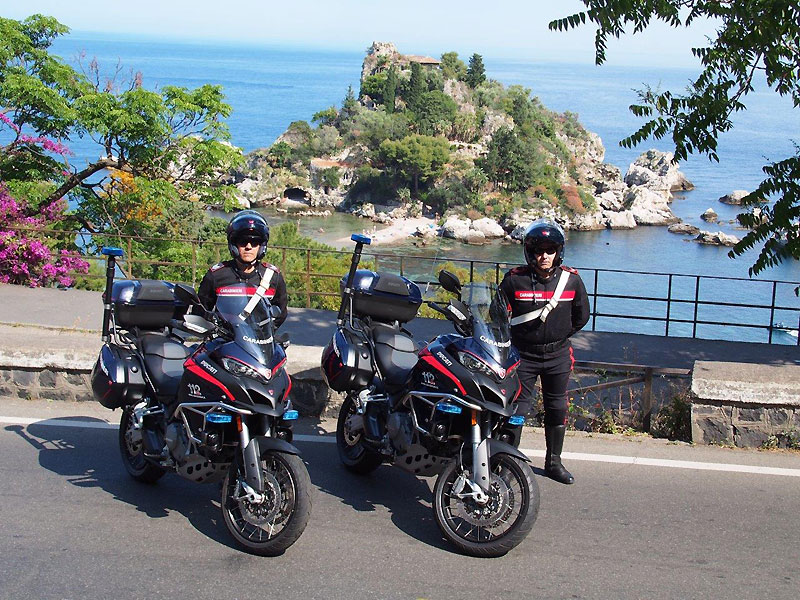 Ducati Multi Strada Dipakai Kepolisian Italia dalam Pertemuan G7 4 Ducati Multi Strada Polisi