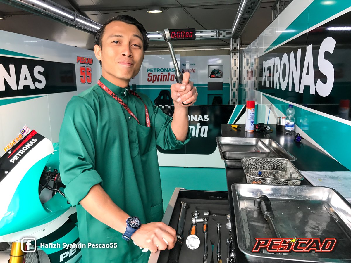 Hafizh Syahrin moto2 Idul fitri 2