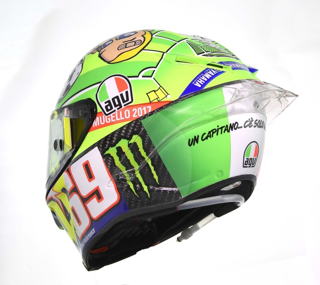 Helm AGV Valentino Rossi Mugello 2017 4